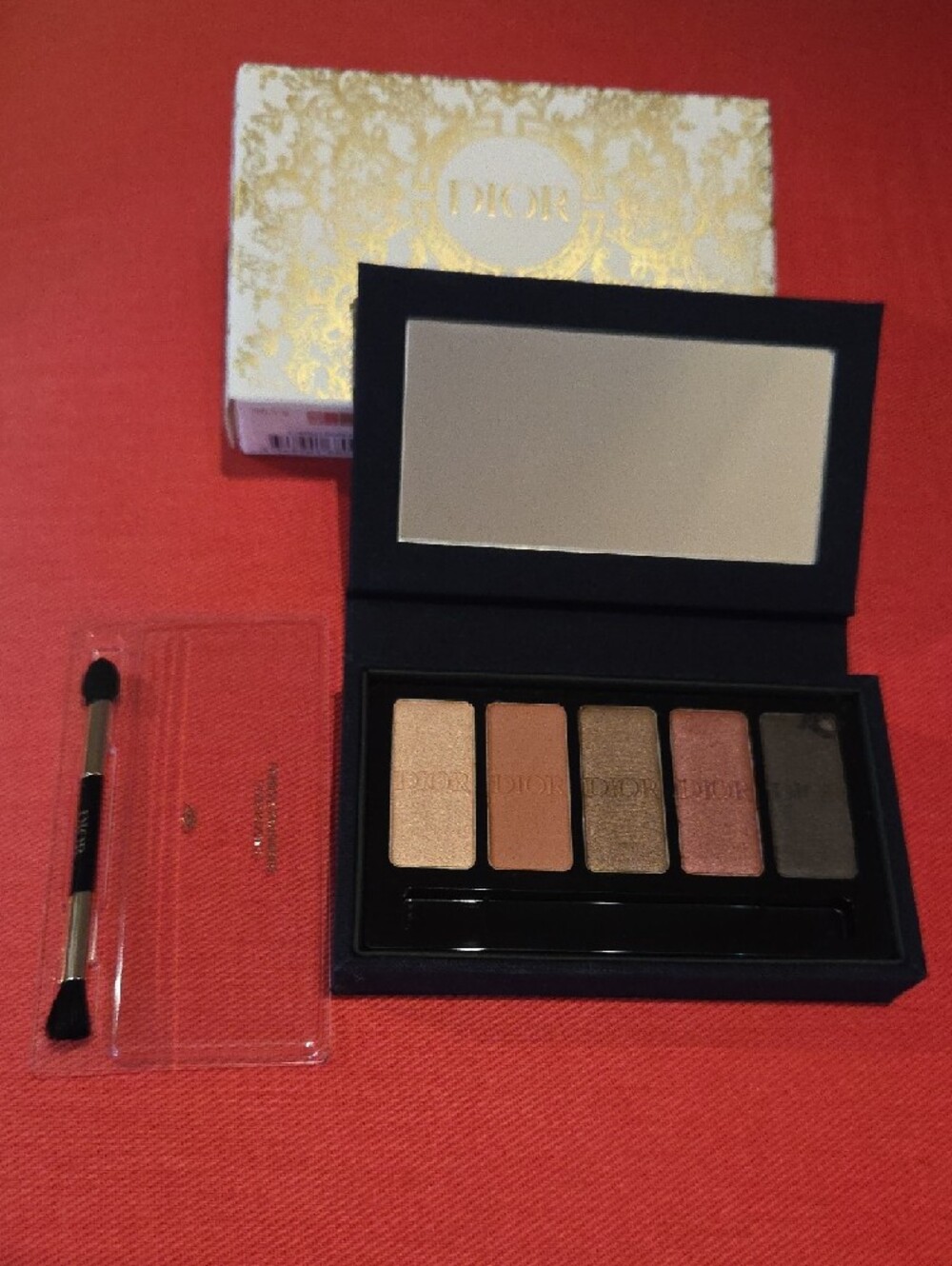 ❤️❤️ Dior Bronze and Gold Ecrin Couture Eye Makeup Box